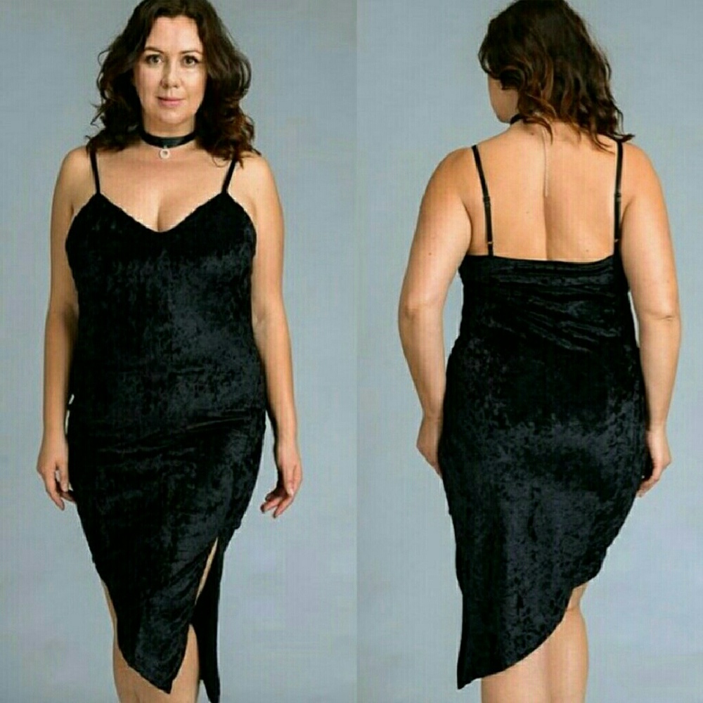 Sexy Velvet Plus Dress ***HOST PICK***3/13/18